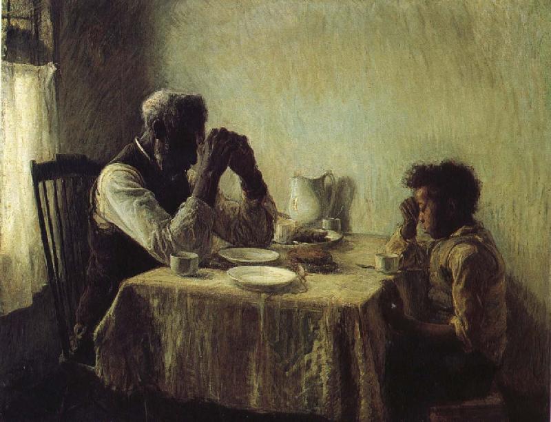 Henry Ossawa Tanner Thanksgiving poor